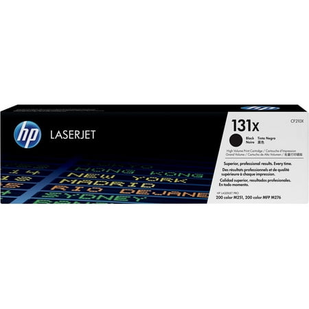 UPC: 0886111334964 | HP 131X (CF210X) Toner Cartridge  Black High Yield