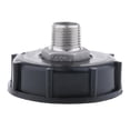 thumbnail image 1 of Adaptador De Válvula De Mano IBC 1000L, Accesorio De IBC, Rosca De Plástico Y Acero Inoxidable De 1/2 , Fácil De Instalar DYNWAVEMX Herramienta de conexión del adaptador de la manguera, 1 of 8
