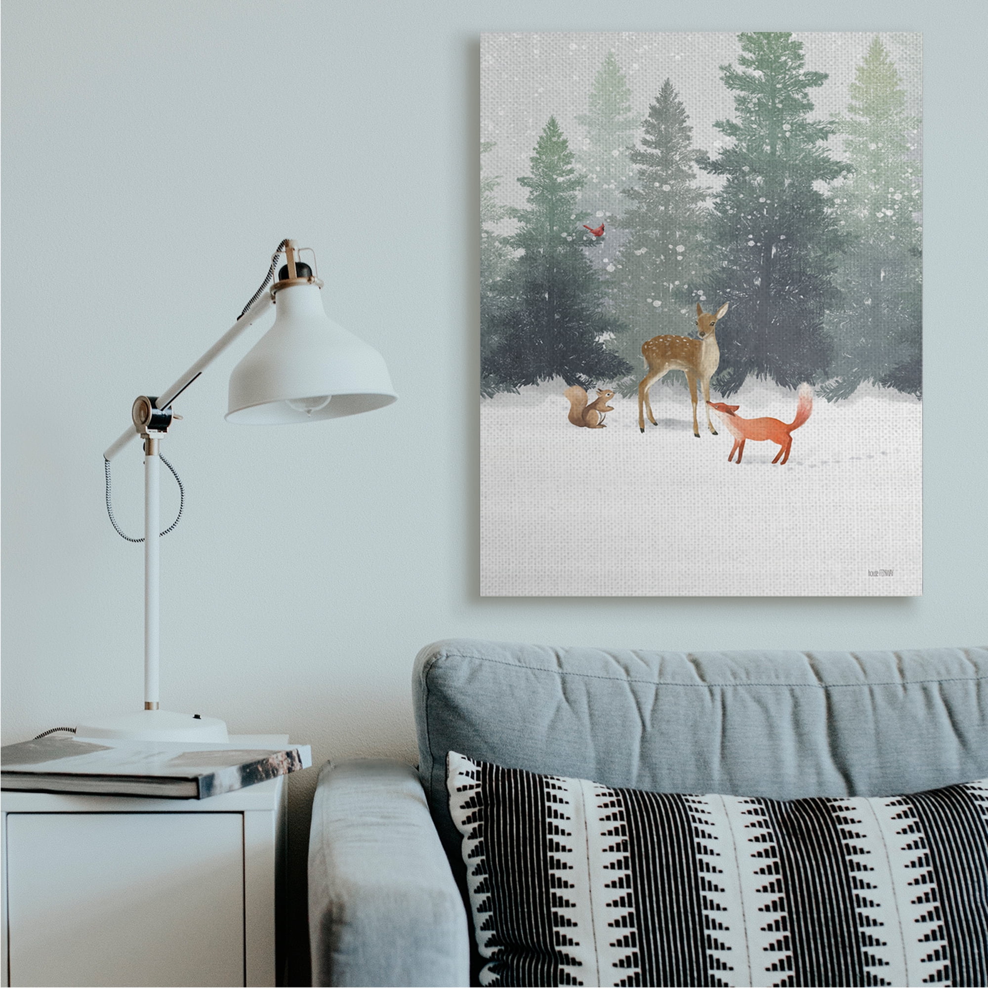 Stupell Home Décor Printed Holiday Canvas Art Print by House Fenway