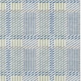 thumbnail image 4 of HomeRoots 678711 9 x 12 ft. Denim Blue, Ivory & Gray Plaid Washable Machine Made Rectangle Area Rug with UV Protection, 4 of 9