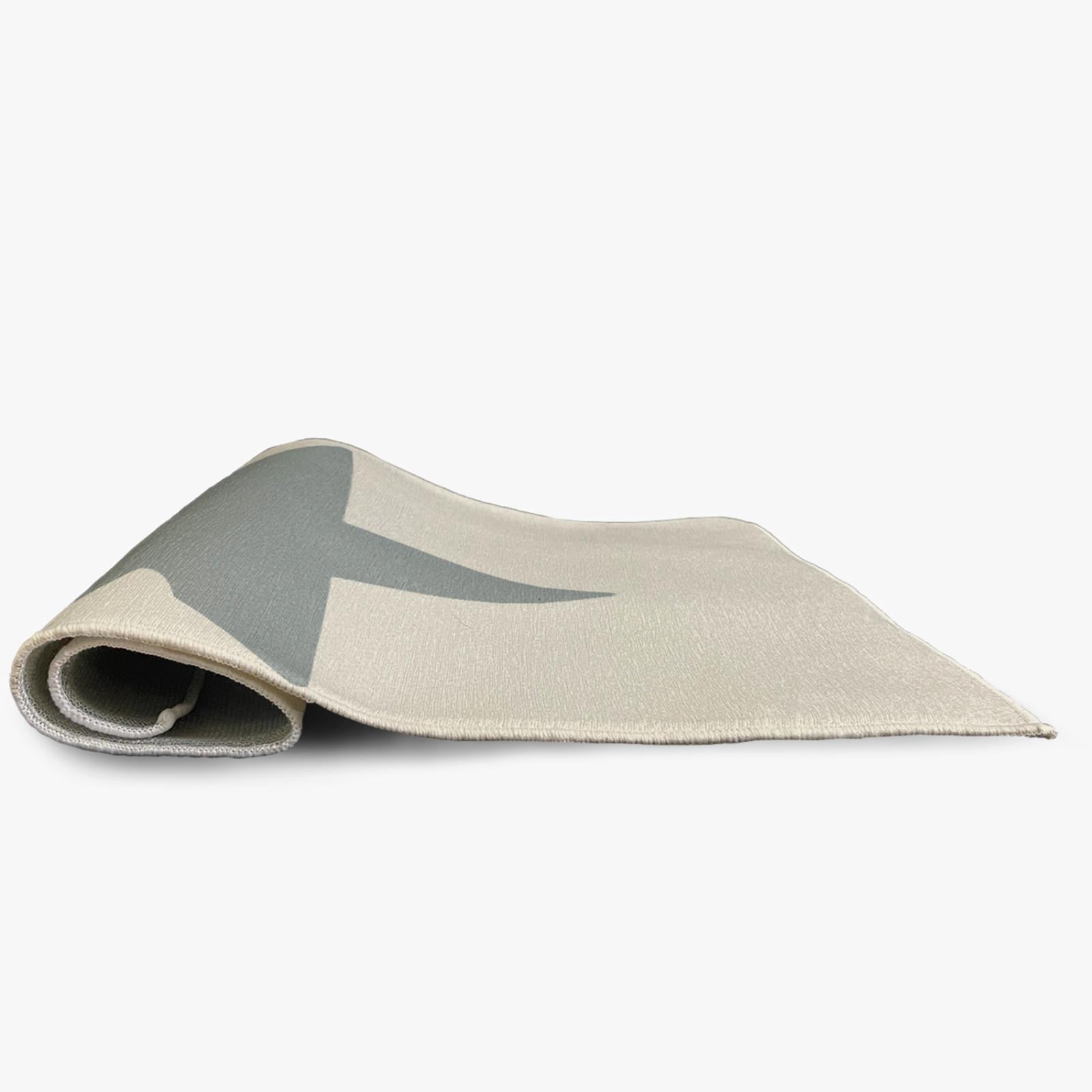 Simply Daisy 5' Round Big Star Indoor/Outdoor Rug, Sage