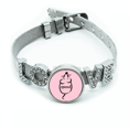 thumbnail image 1 of Ratones crujientes. Pulsera pulsera pulsera de cristal amor pulsera ajustable, 1 of 2
