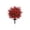 Red, variant on Outdoor Artificial Flowers, UV Resistant Faux Plants Realistic Silk Plastic Decor for Porch Patio Garden Decorations