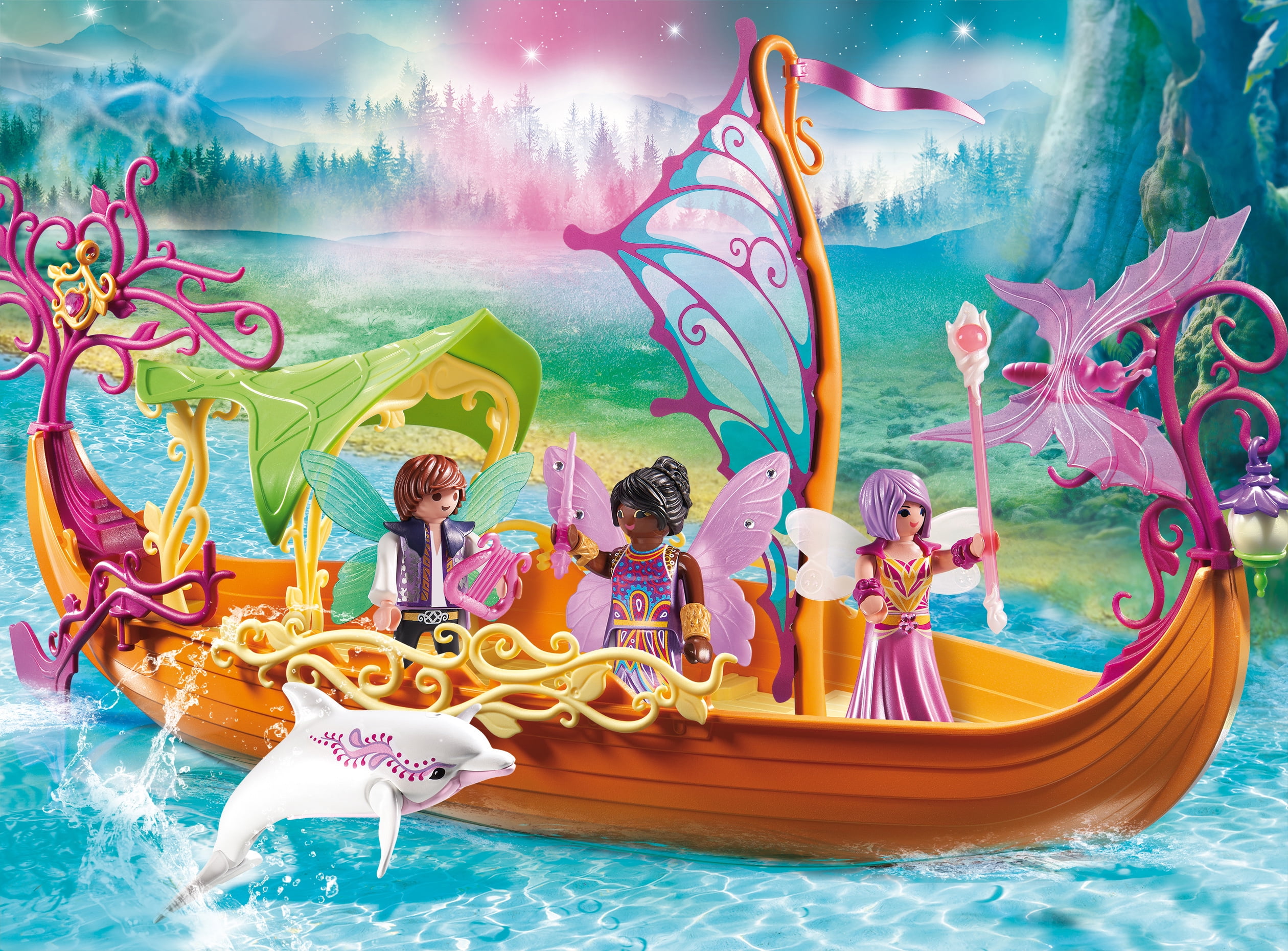 playmobil enchanted fairy ship