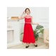 thumbnail image 2 of Vestido de Niña con Pedrería de Gasa, Baile, Baile, Vestido Maxi, 7 Años, 2 of 7