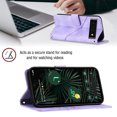 thumbnail image 4 of Compatible with Google Pixel 6 Pro Classic Embossed PU Leather Case with Card Holder Shockproof Cover, 4 of 5
