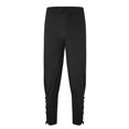 thumbnail image 6 of Riforla with Drawstrings Pants Solid Men's Ankle Pants Banded Men's Pants Black XXL, 6 of 9