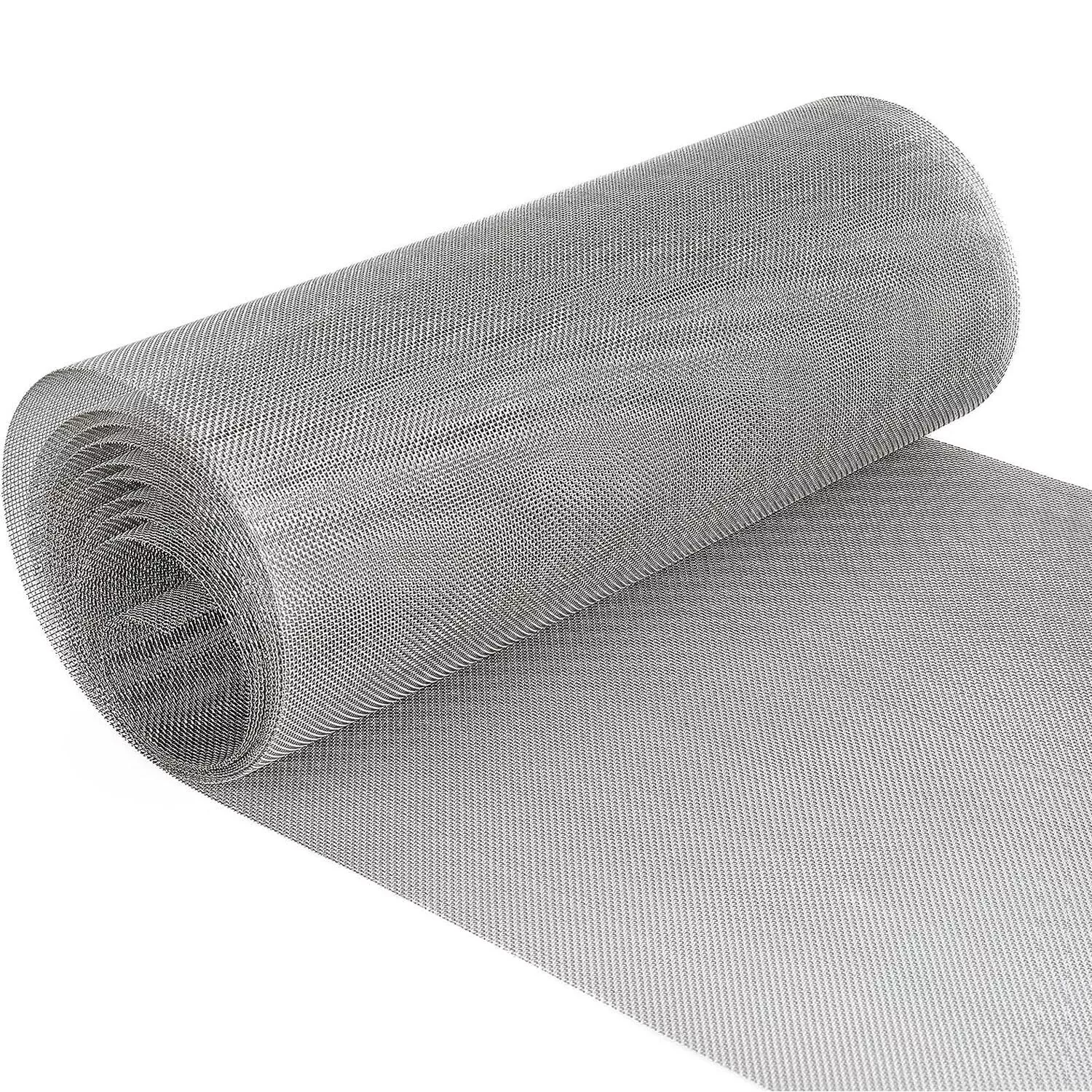 304 Stainless Steel Wire Metal Window Mesh Screen 39.5'' Width, By Yard