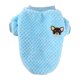 thumbnail image 1 of Greeniant Ropa para perros Disfraces Estilo simple Suéter multicolor para mascotas Cachorros Camisa Suavidad Mantener caliente Cachorro Chaleco Café L Ropa para mascotas Azul L Greeniant PT003805-03B, 1 of 6
