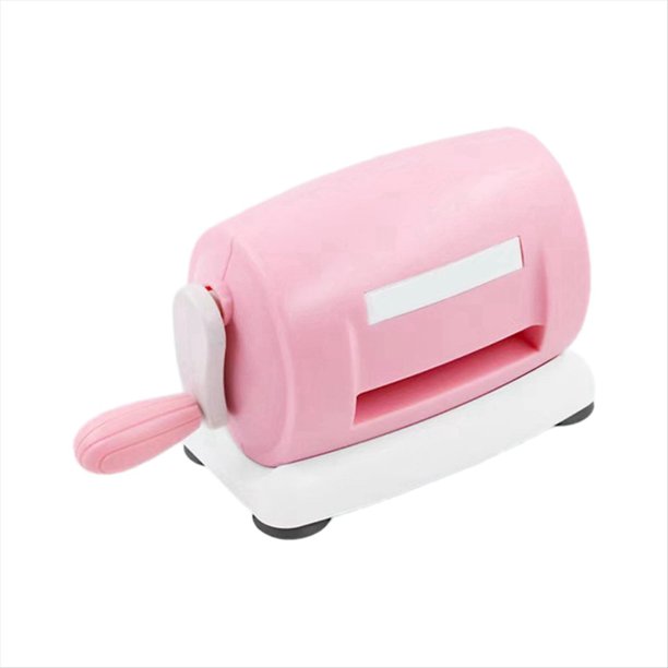 Mini máquina de troquelado y repujado portátil para scrapbooking, manualidades y decoración de tarjetas.