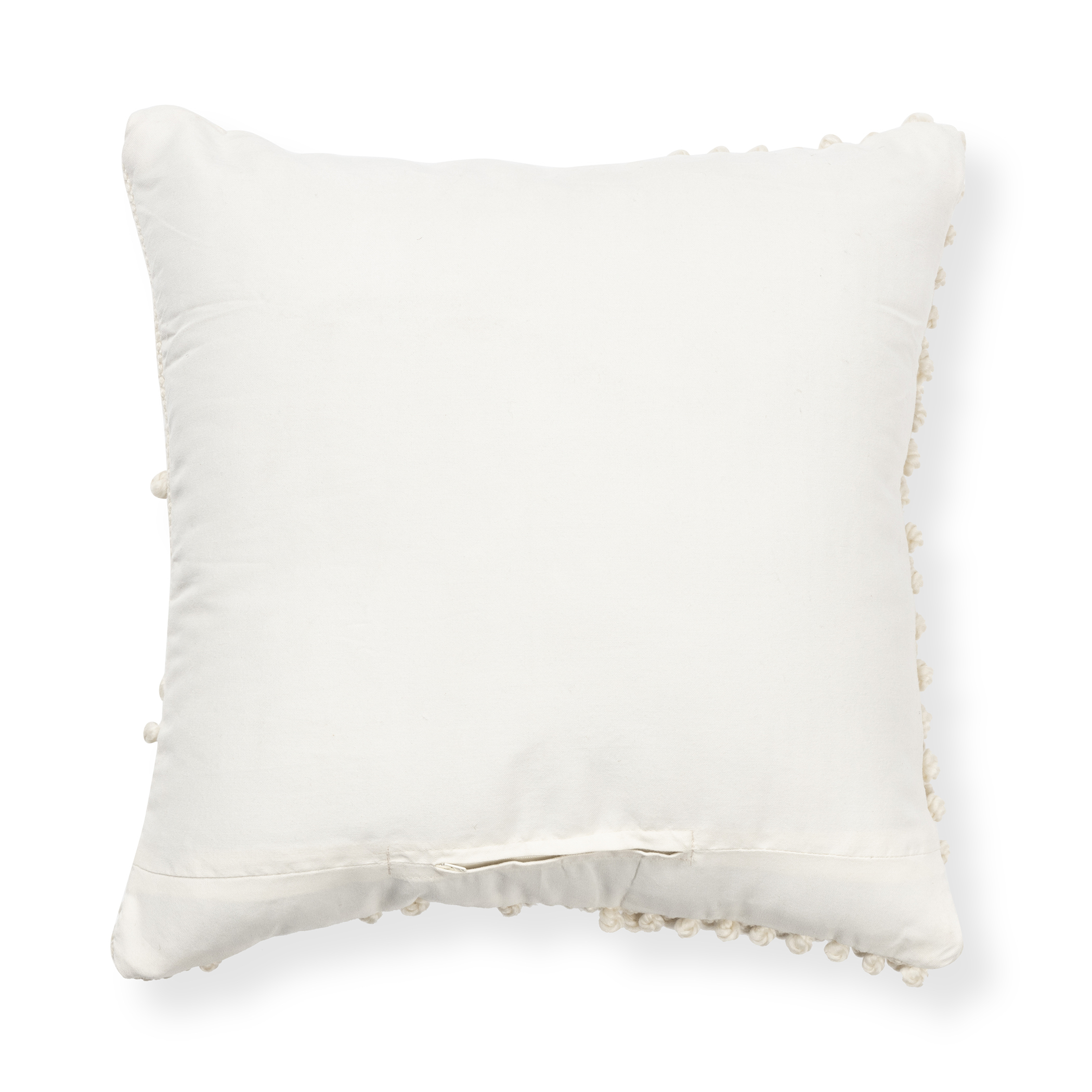 Better Homes & Gardens Knots Pillow, 21" x 21" inch Square, Off White - image 2 of 5