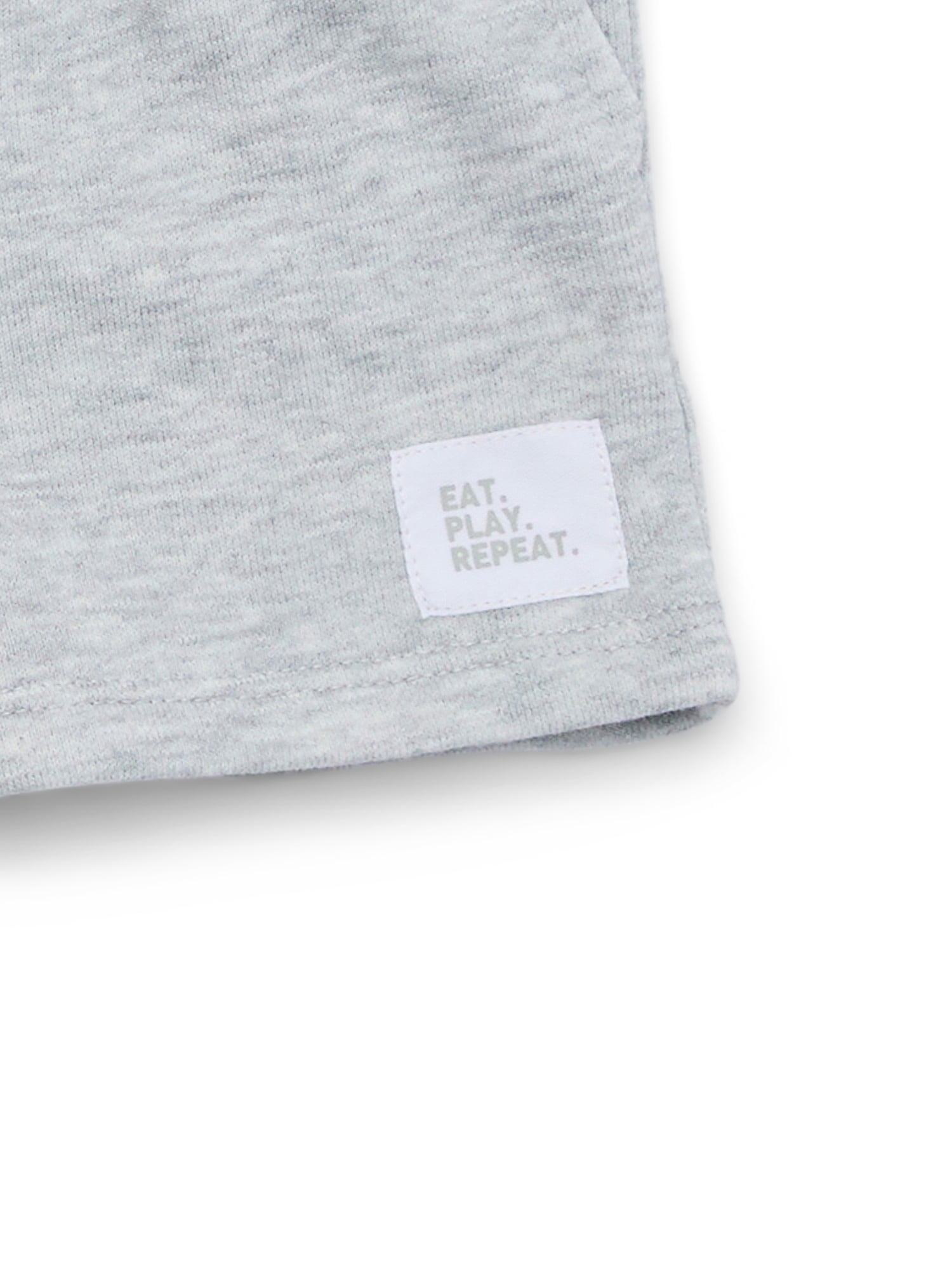 Garanimals Baby French Terry Solid Shorts, Sizes 0-24 Months