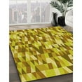 thumbnail image 2 of Ahgly Company Indoor Rectangle Patterned Golden Brown Yellow Area Rugs, 2' x 5', 2 of 6