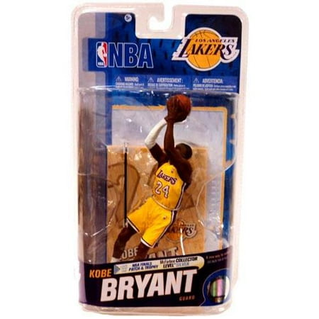 Kobe Bryant Action Figure NBA Logo & White Armband Los Angeles Lakers