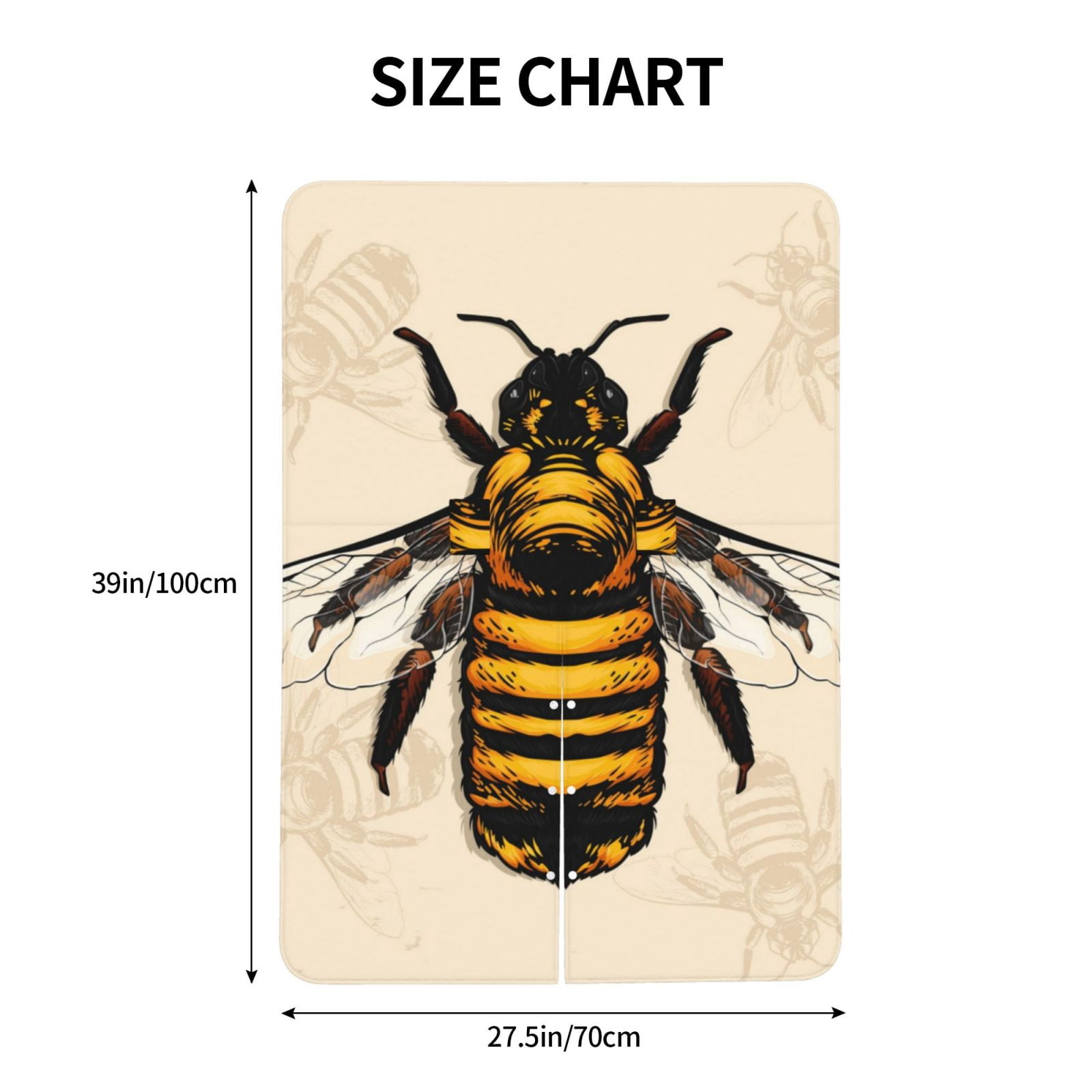 Naloa Honey Bee Baby Car Seat Cover, Breathable Baby Carrier Cover, Multiuse Baby Carrier Cover & Nursing Breastfeeding Cover