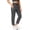 Gray (Straight), variant on Stretch Active Pants for Women Over 50, Comfy Fit Quick Drying Lightweight Ice Silk Casual Pants