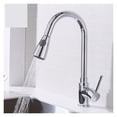thumbnail image 2 of Kitchen Faucets Silver Single Handle Pull Out Kitchen Tap Single Hole Handle Swivel 360 Degree Water Mixer Tap Mixer Tap ,Effortless Installation, 2 of 7