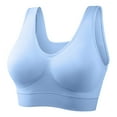 thumbnail image 1 of Jiyugala Women's Large Size A Piece Of Underwear Without Steel Ring No Trace Adjustment Bra, 1 of 4