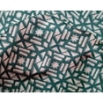 thumbnail image 4 of oneOone Silk Tabby Fabric Geometric Block Print Fabric By Yard 42 Inch Wide, 4 of 4