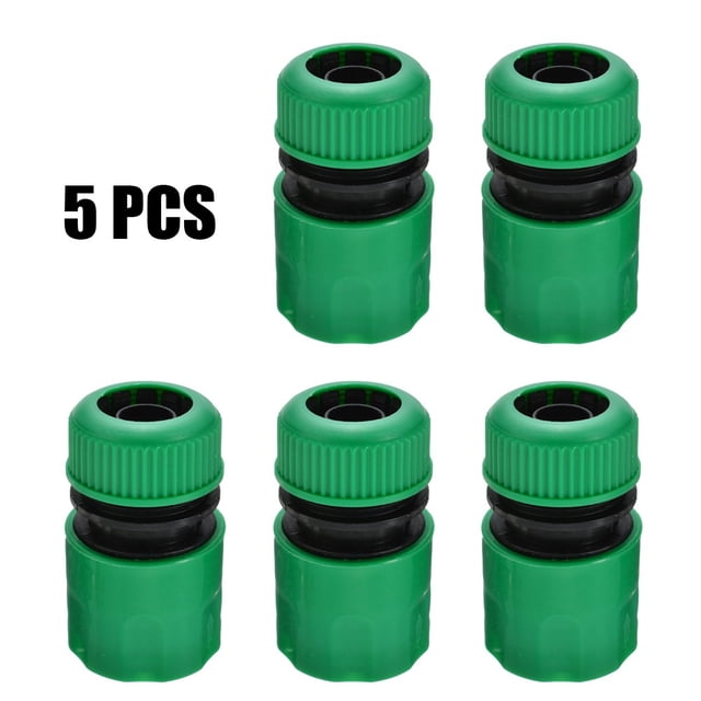 5X 1/2Inch Garden Tap Water Hose Pipe Connector Quick Connect Adapter Fitting