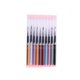 thumbnail image 1 of Seitruly Juego de 10 unidades de pinceles para decoración de uñas, para detallar rayas con pinceles de Gel, pinceles para pintar, herramientas de Juegos de manicura Seitruly MJ0828-00, 1 of 6