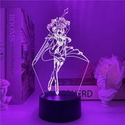AVEKI 3D Lamp for Girls Genshin Impact EULA Night Light Game Newest Role Led Bedroom Dormitory Computer Room Decoration Led Light 16 Colors.FG6