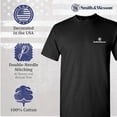 thumbnail image 3 of Camiseta Smith & Wesson con licencia oficial para hombre, color negro, 3 of 7