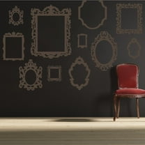 Antique Vintage Decorative Decal Picture Frame Wall Art Stickers