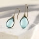 thumbnail image 4 of Pendientes colgantes de gancho de piedra natural con forma de lágrima para mujer, elegantes y sencillos, para boda. Verde, 4 of 8