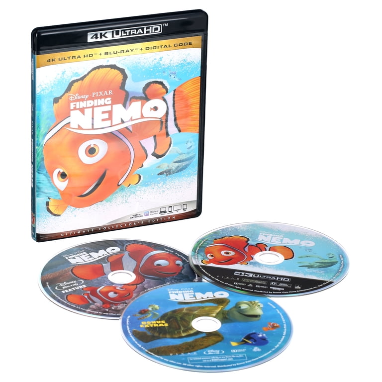Disney Pixar's Finding Nemo - 4K Ultra HD, Blu-ray & Digital Code