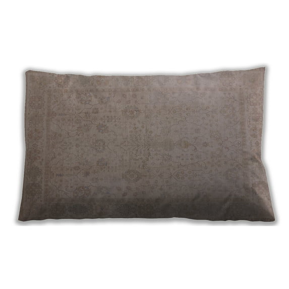 Ahgly Company Indoor Rectangular Mid-Century Modern Lumbar Throw Pillow, 13 inch by 19 inch