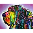 thumbnail image 2 of Dean Russo Collection 24x20 White Modern Wood Framed Museum Art Print Titled - I Can Smell (Bloodhound), 2 of 4