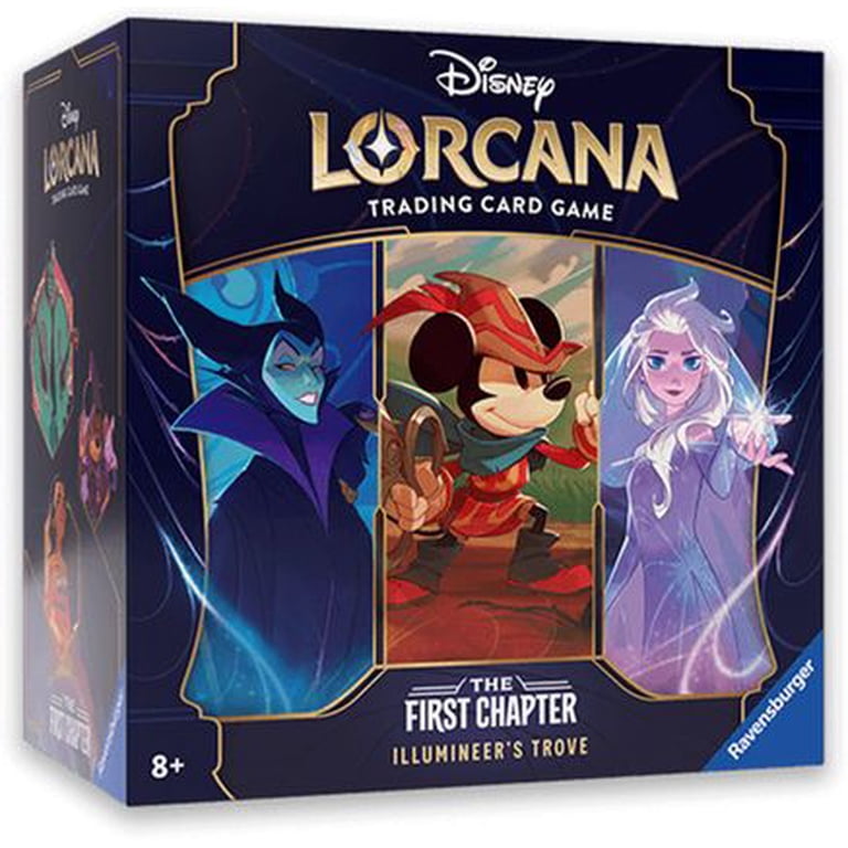 Lorcana Collector Trove - Booster Packs (8), Deck Boxes (2), Storage Box,  Game Tokens (15) - Walmart.com