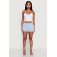 thumbnail image 2 of Womens Iris Tiered Lace High Waisted Mesh Shorts, 2 of 5