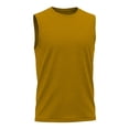 thumbnail image 2 of UACY Kids Boys Plain Sleeveless Tank Tops Tween Boys Summer Athletic Casual Crew Neck Soft Undershirt Autumn Versatile Tees (Gold, 5-6 Years), 2 of 7