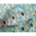 thumbnail image 4 of Tissu Imprimé Style Arbre Ikat 1 Yard 42 Inch Wide, 4 of 4