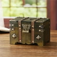 thumbnail image 4 of Antique Styles Locking Storage Box With Secure Combination Code Large Capacity Wooden Chest For Jewelry Collectibles, 4 of 9