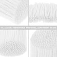 thumbnail image 6 of Carpet Embroidery Yarn Crocheting Rug Yarns DIY Wool Craft Set White Acrylic Child 20 Rolls, 6 of 6