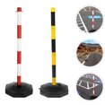 thumbnail image 4 of 2 Pcs Traffic Delineator Posts Driveway Guard Parking Cones For Drivers Training Warning Column, 4 of 6