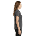 thumbnail image 3 of GOLDENROW Women High Performance Pure Dry Fit Poly Polo Shirt, Durable Casual Golf Shirt, Iron Grey, S, 3 of 5