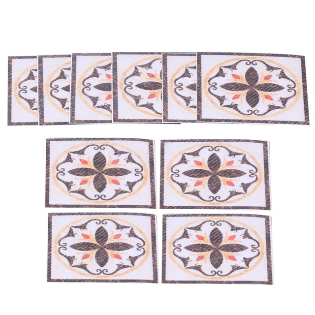 Adhesivo Para Suelo, Adhesivo Para Azulejos De PVC Adhesivo Impermeable Para Azulejos, Para Escaparates, Puertas, Espejos, Paredes ZAQW Floor Sticker
