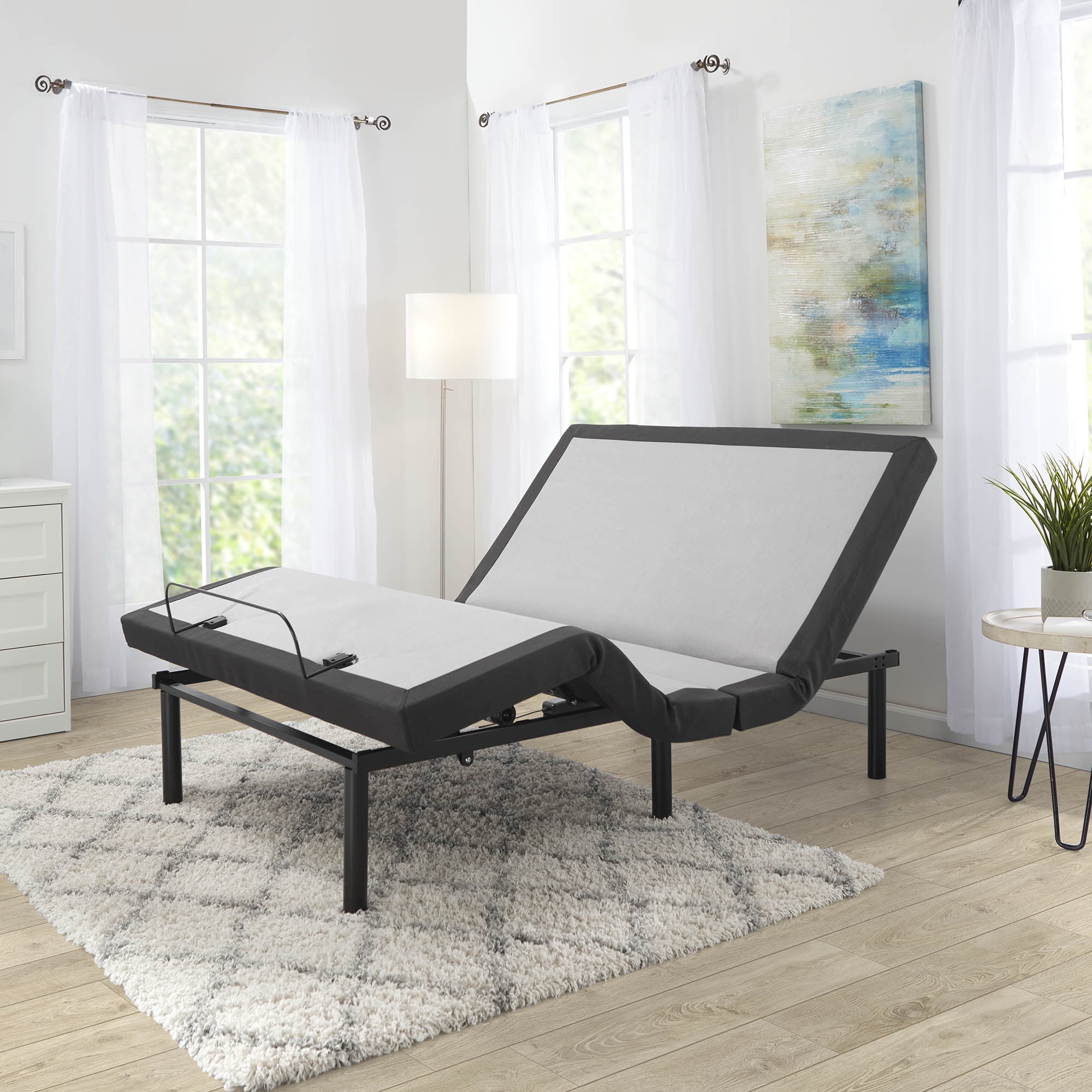 Buy Nestl Adjustable Massaging Bed Frame, Twin XL Adjustable Bed Mattress, Electric Adjustable