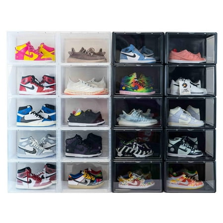 

Premium Sneaker Storage Containers Drop Side