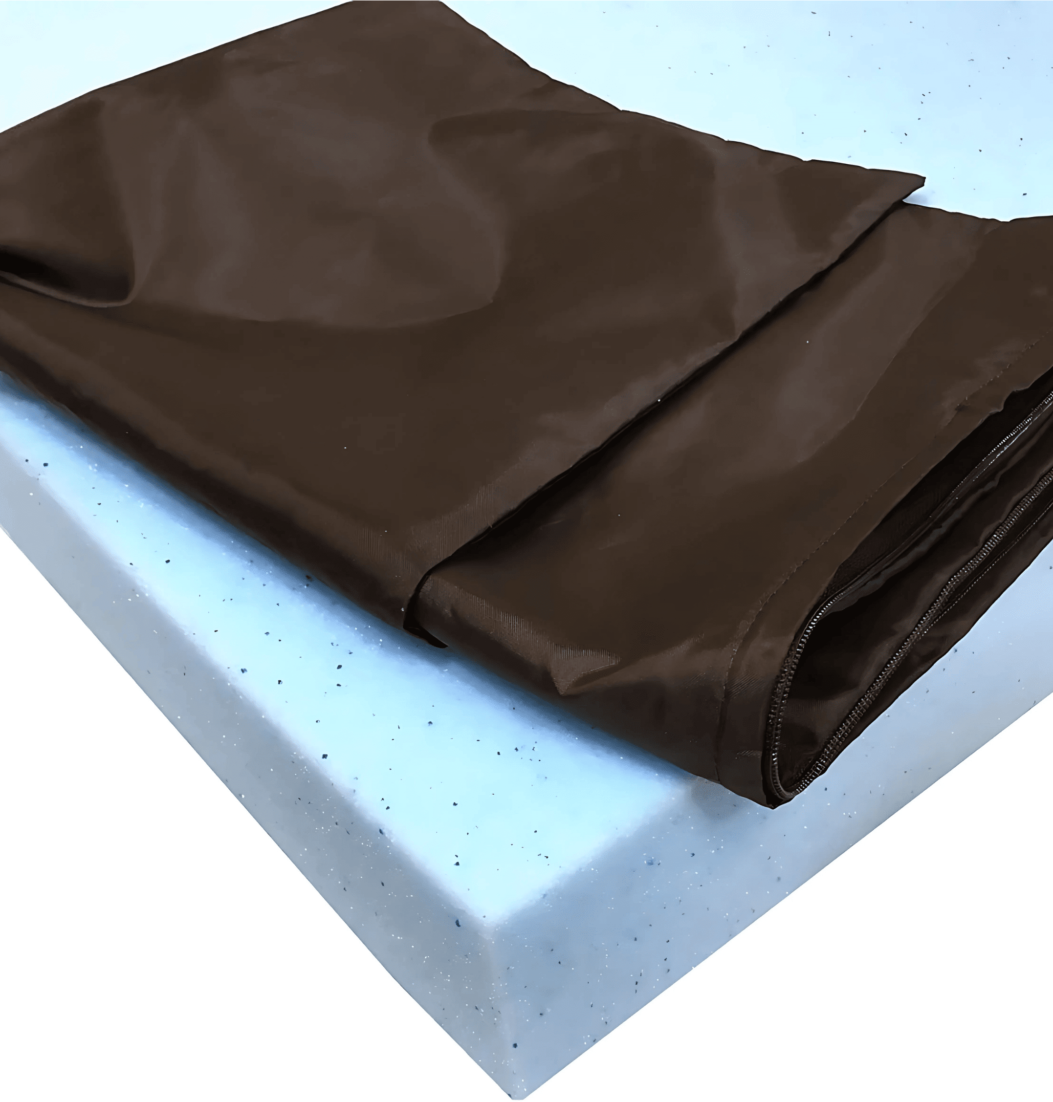 Dogbed4less Xxl Orthopedic Memory Foam Pet Bed, Waterproof Nylon Cover, Brown