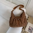 thumbnail image 2 of Win s Way Bow Drawstring Pleated Crossbody Shoulder Tote Bag for Women, 2 of 4