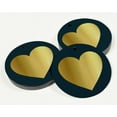 thumbnail image 3 of Inkdotpot Real Gold Foil Made With Love Wedding Tags Favor Hang Paper Tags 100 Pieces, 3 of 6