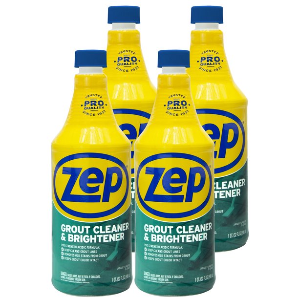 Zep Grout Cleaner and Brightener 32 ounce ZU104632 (Case of 4
