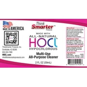 Think Smarter Products HOCL All-Purpose Cleaner with Hypochlorous Acid, All-Natural, 2fl oz (59mL)