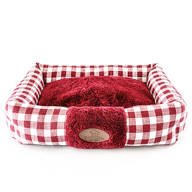 Cama para mascotas Cama para perros suave Rectángulo Perrera Cama para gatos Cojín para cachorr Abanopi Cama para mascotas