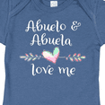 thumbnail image 4 of Inktastic Abuelo and Abuela Love Me- Heart Grandchild Boys or Girls Baby Bodysuit, 4 of 5